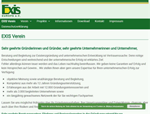 Tablet Screenshot of exis.de